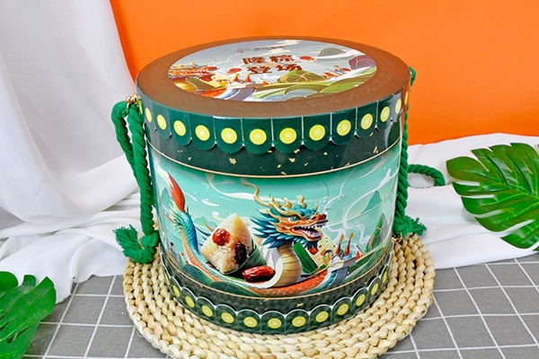 圓筒粽子禮盒包裝